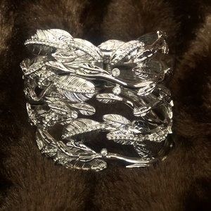 Rachel Zoe Leaf Cuff Bracelet